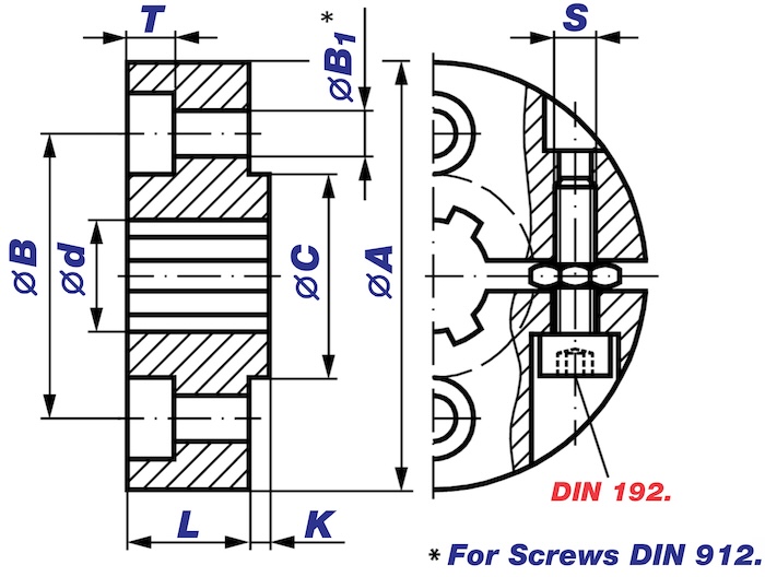 Splined Clamp Collar